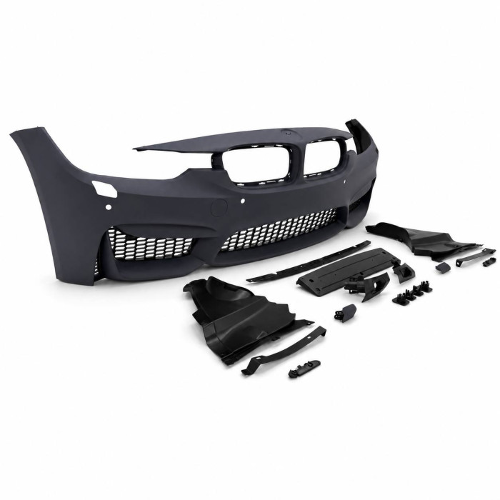 Передній бампер BMW 3-Series F30/F31 (2011-2019) M3-Look з отворами під парктроніки 