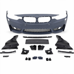 Передній бампер BMW 3-Series F30/F31 (2011-2019) M3-Look з отворами під парктроніки та під туманки 