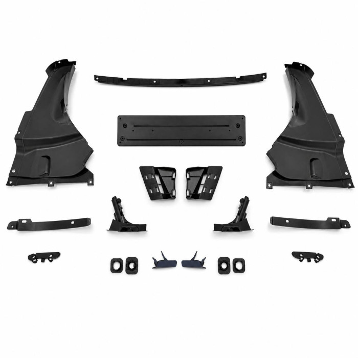 Передній бампер BMW 3-Series F30/F31 (2011-2019) M3-Look з отворами під парктроніки та під туманки 