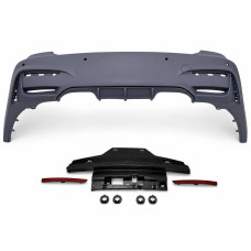 Rear Bumper for BMW 3 Series F30 (2011–2019) M3 Style (M3 Look) with Parking Sensor Openings