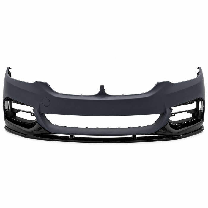 Front Bumper Lip BMW 5-Series G30/G31 Glossy Black MP Style