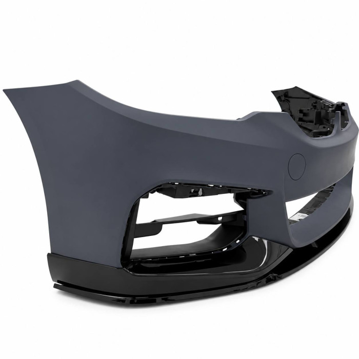 Front Bumper Lip BMW 5-Series G30/G31 Glossy Black MP Style