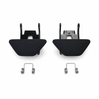 Headlight Washer Nozzle Cover Caps with Mounting Brackets for BMW 5-Series F10 (2013–2017), M Sport / M Package / M-Tech Style