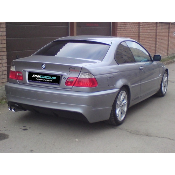Rear bumper BMW 3-Series E46 Coupe, Cabrio (1999-2006) in M-Tech style
