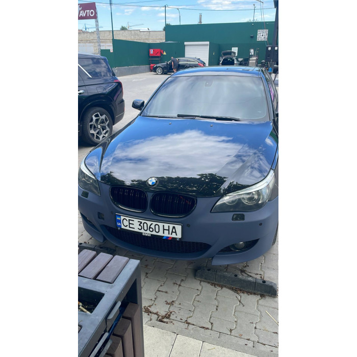 Front bumper BMW 5-Series E60/E61 (2003-2010) in M5-Look style with fog grilles