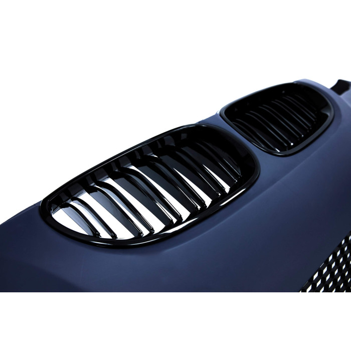 Front bumper assembly with radiator grilles BMW 5-Series E60/E61 (2003-2010) in M5-Look style