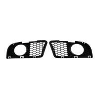 Lower grilles of the front bumper with a cutout for PTF for BMW 5-Series F10 F11  (2010-2017)