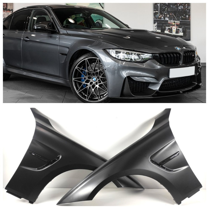 Крила M3 Look  металеві для BMW 3 Series F30 / F31