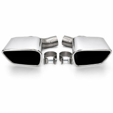 BMW X5 F15 Exhaust Tips 2013–2018 in M-Performance Silver Style